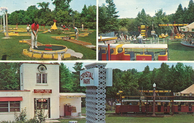 Crystal Park - Vintage Postcard (newer photo)